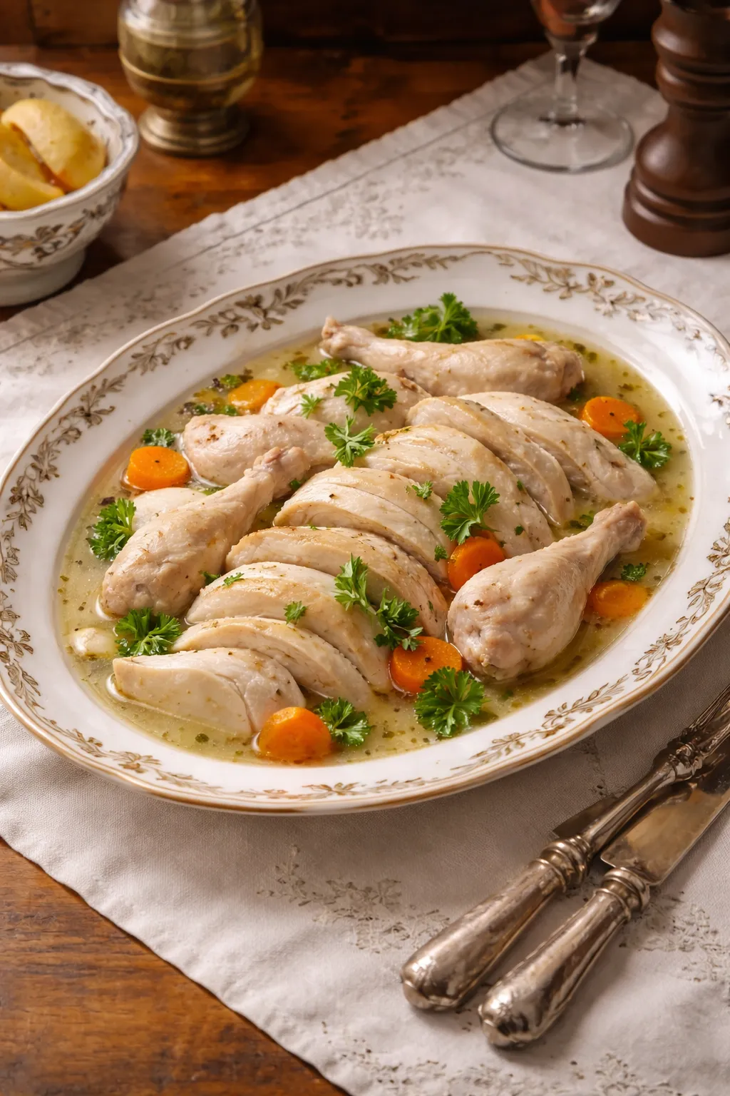 Hot Chickens old Romanian recipe